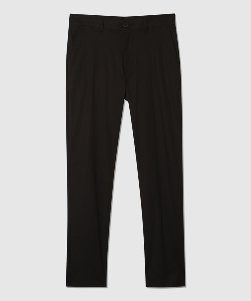 Pantalón Chino Unicolor Con Silueta Slim Fit