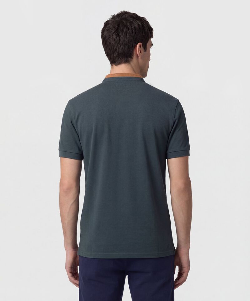 Polo Cuello Neru Slim Fit Para Hombre