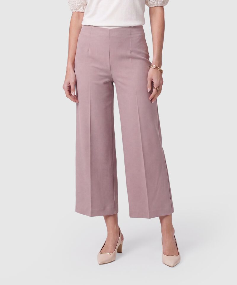 Pantal&oacute;n Culotte De Tiro Alto Mujer