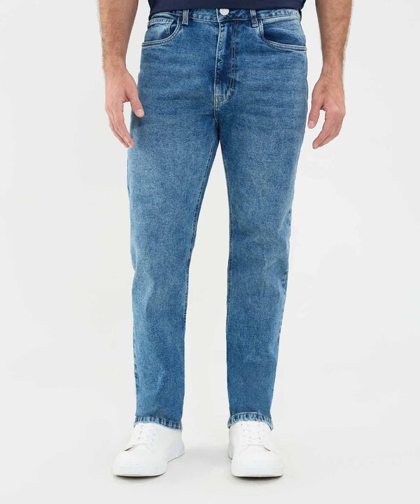 Jeans Regular Tono Medio image number null