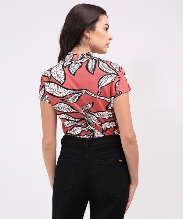 Camiseta Manga Corta Estampada
