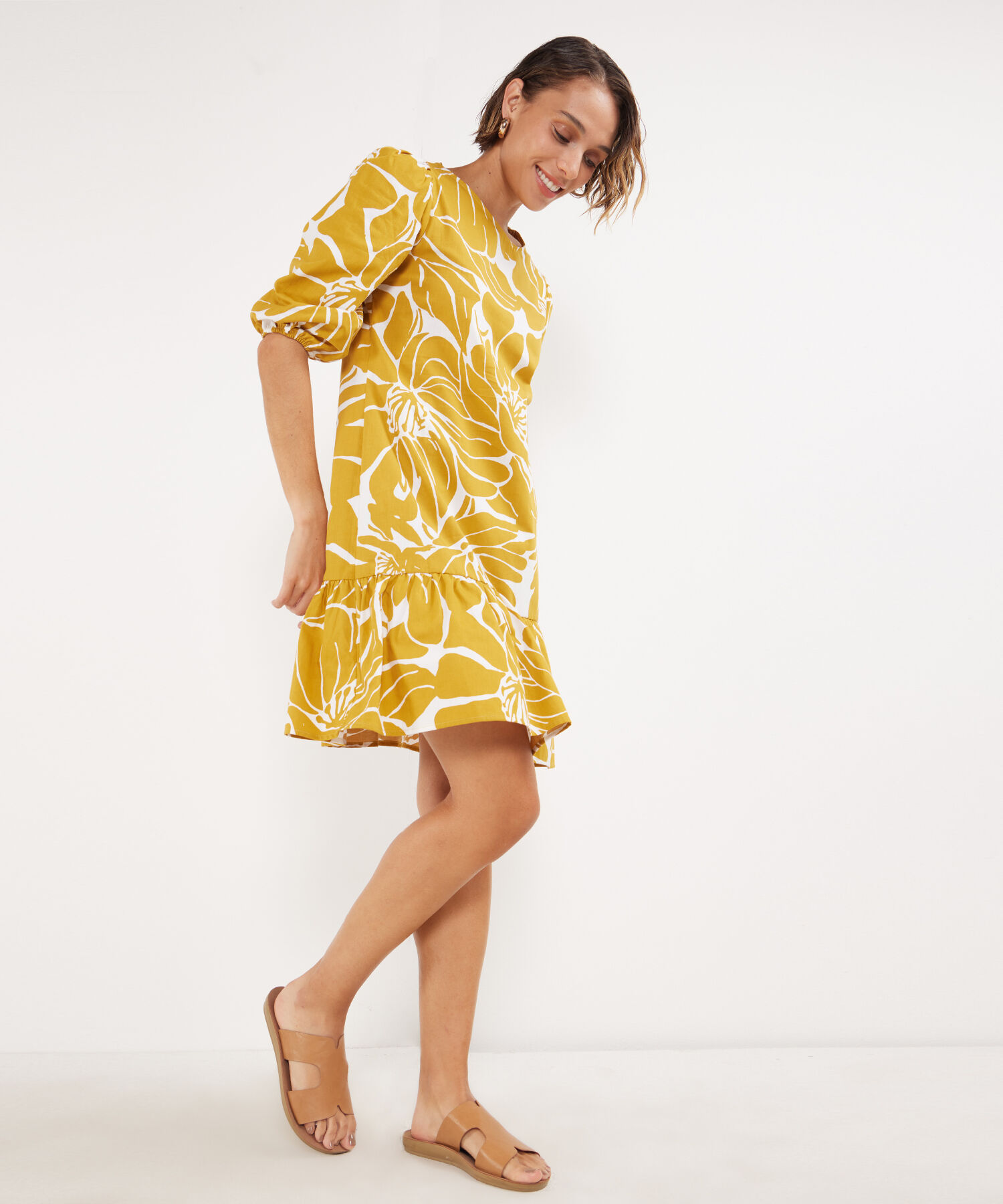 Vestido Estampado Botanico Compra ahora Patprimo