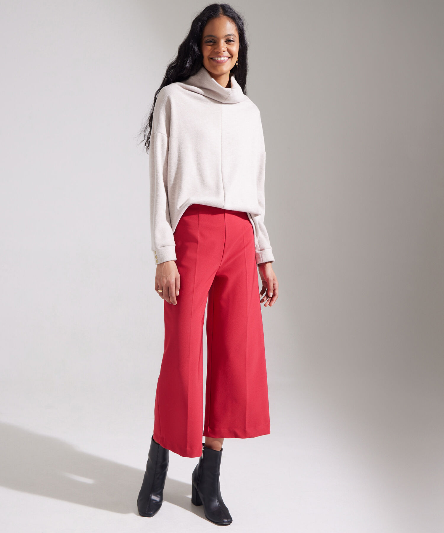 Pantalón Culotte Unicolor
