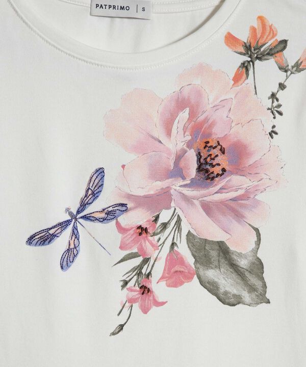 Camiseta Estampado Floral image number null