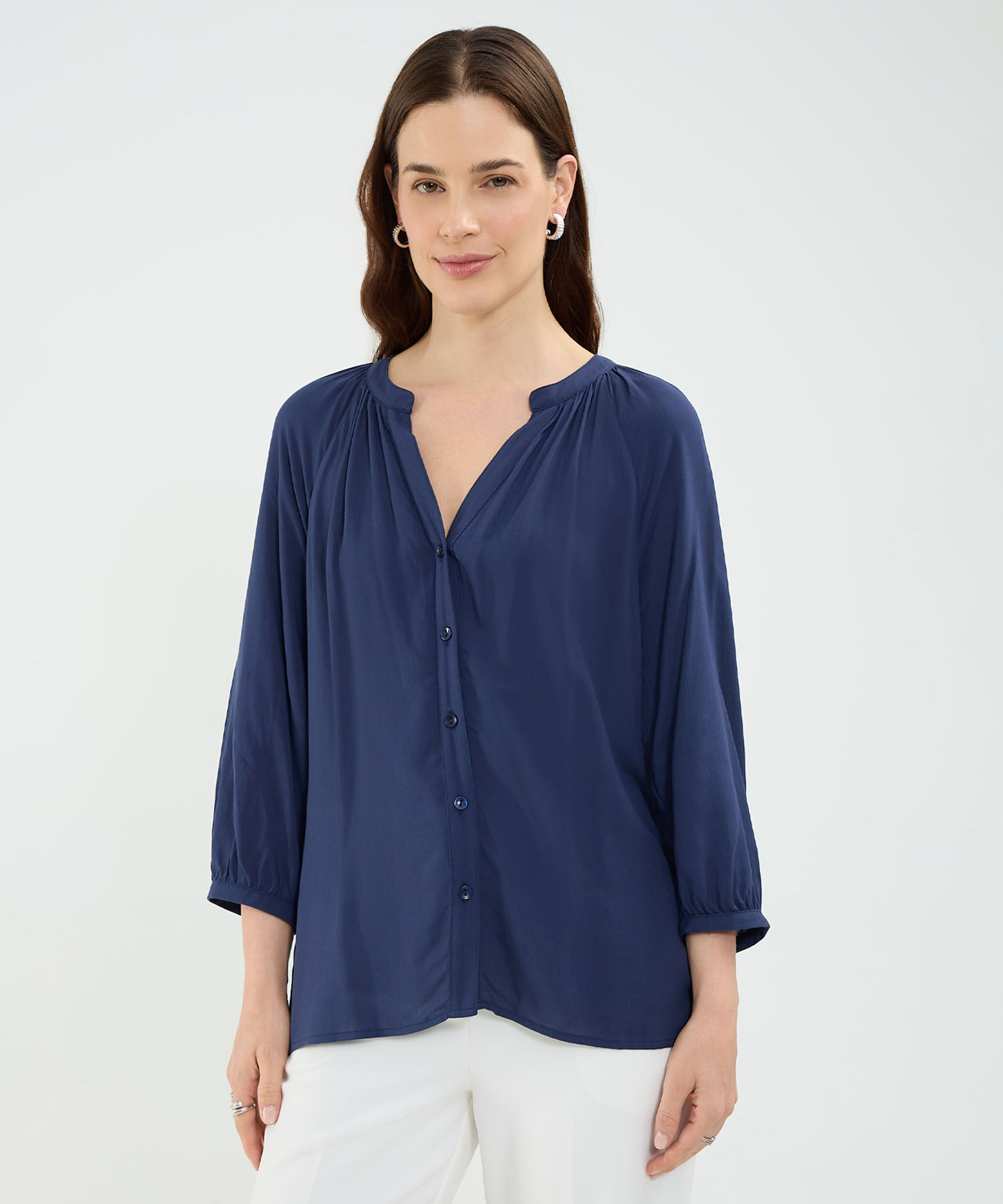 Blusa Cuello Mao