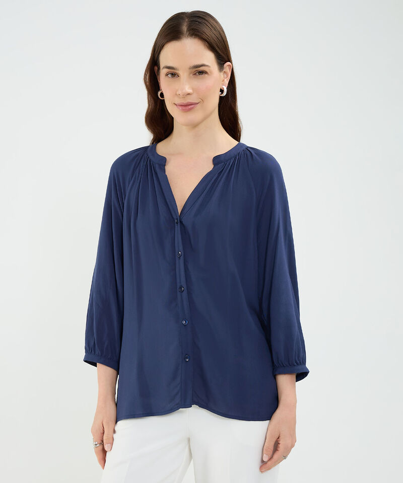 Blusa Cuello Mao