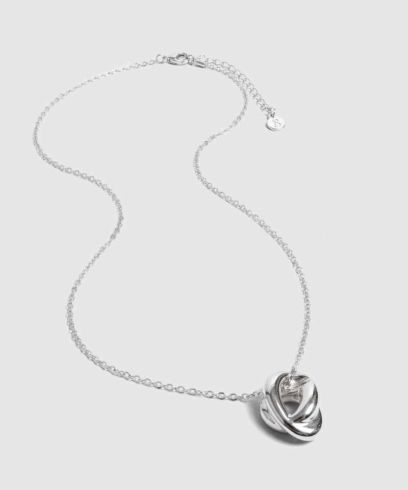 Collar De Cadena Con Dije Entrelazado Mujer