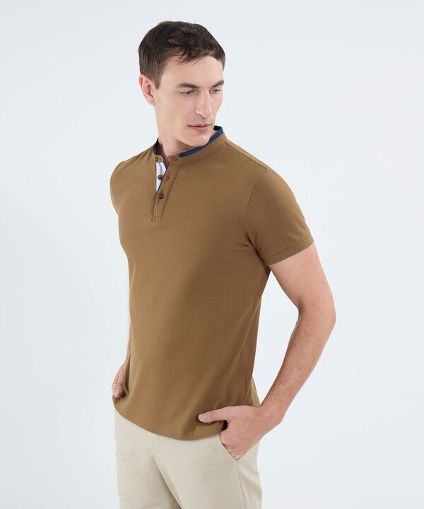 Polo Cuello Mao En Bloques image number null