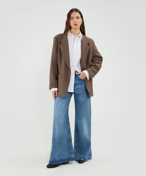 Jean Extra Wide Leg Tono Azul Medio image number null