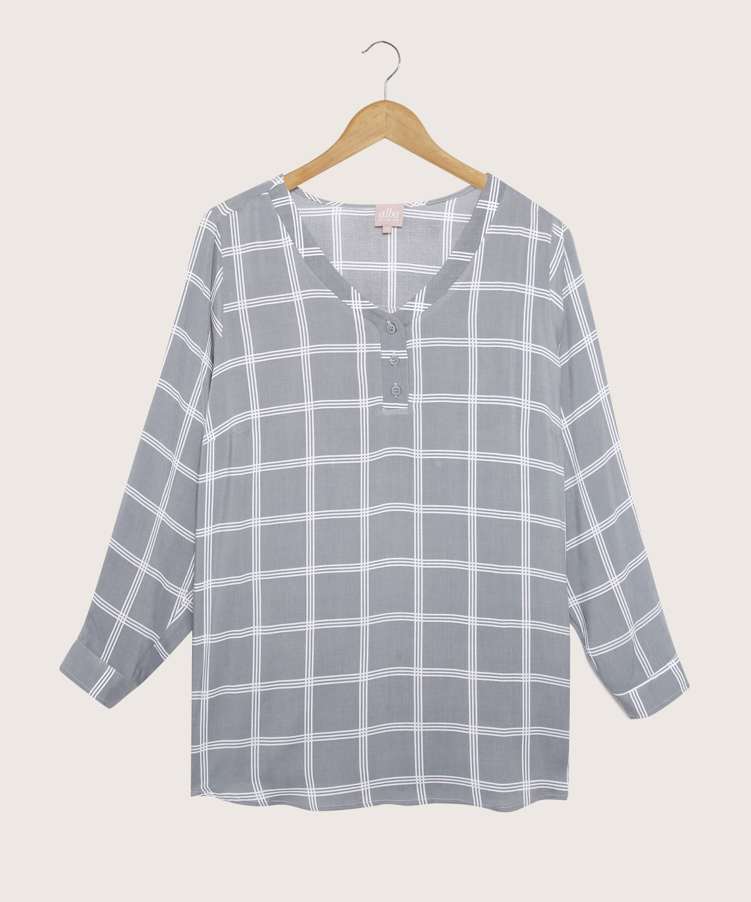 Blusa Estampada Manga Larga