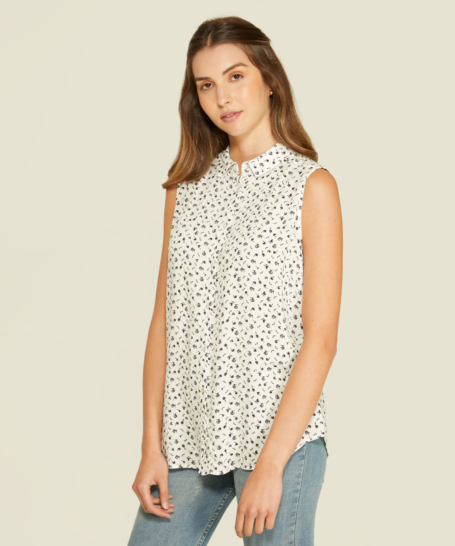 Blusa Sin Manga