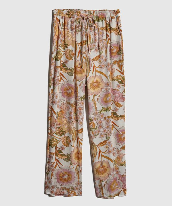 Pantalon Estampado Fluido
