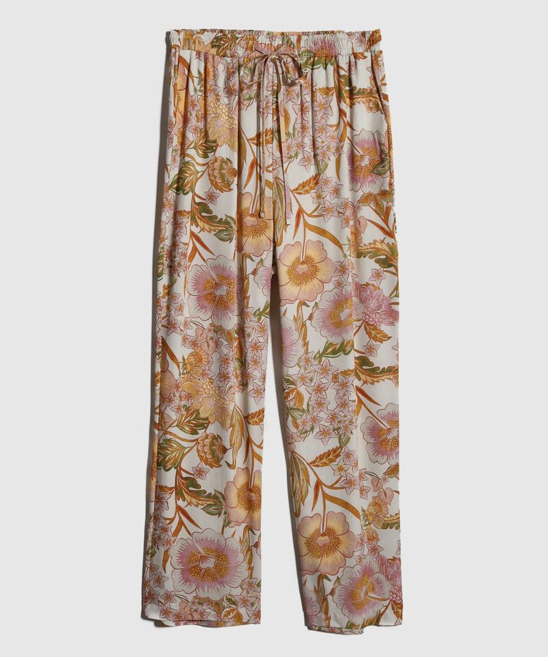 Pantalon Estampado Fluido