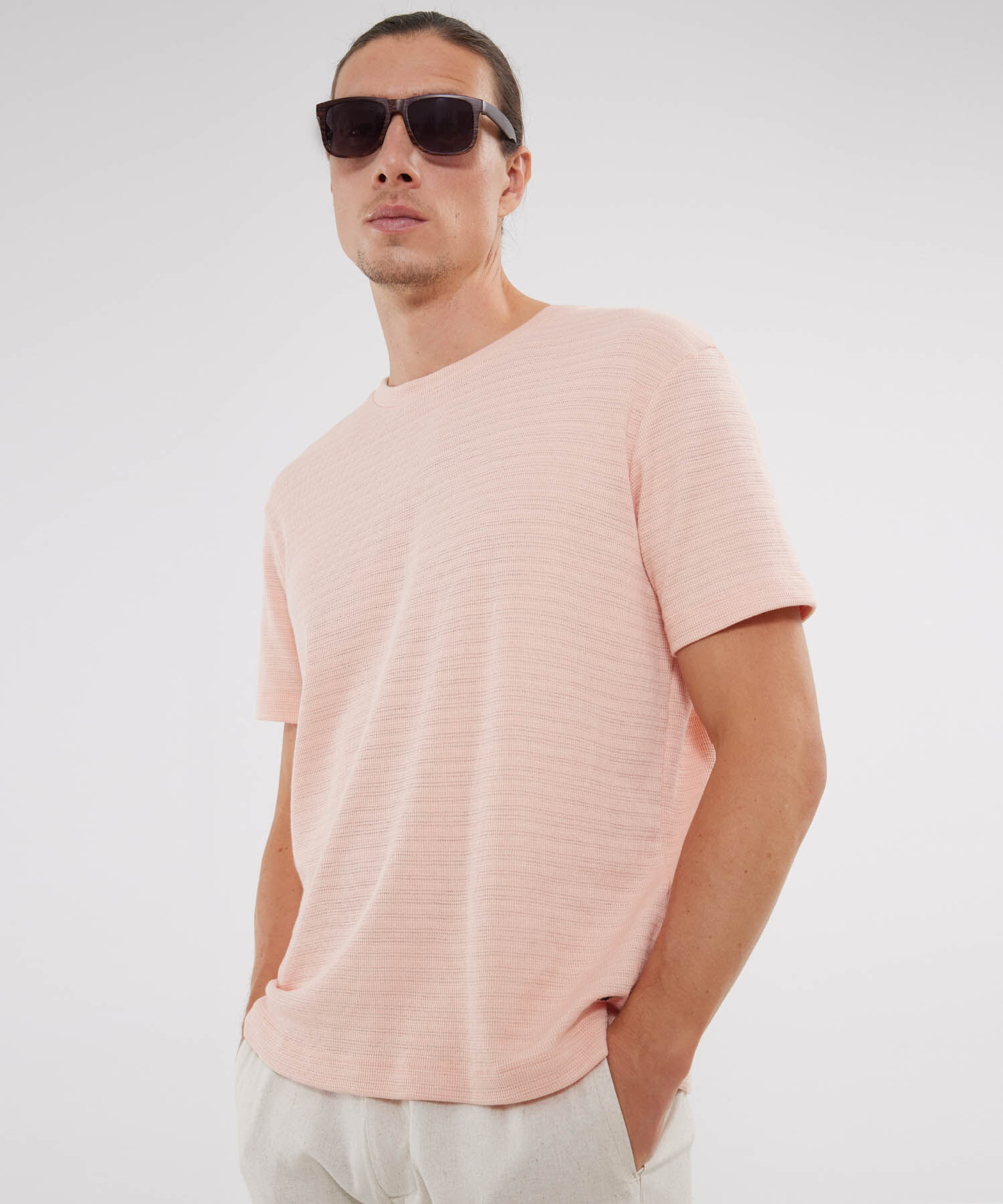Camiseta Manga Corta Cuello Redondo
