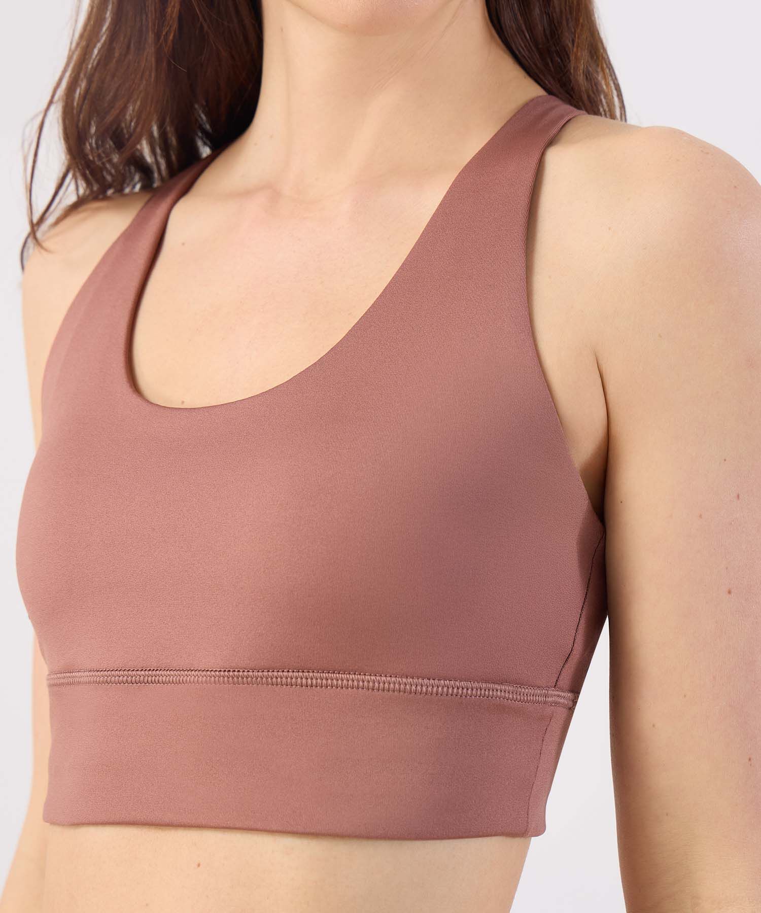 Top Espalda Cruzada Soporte Medio