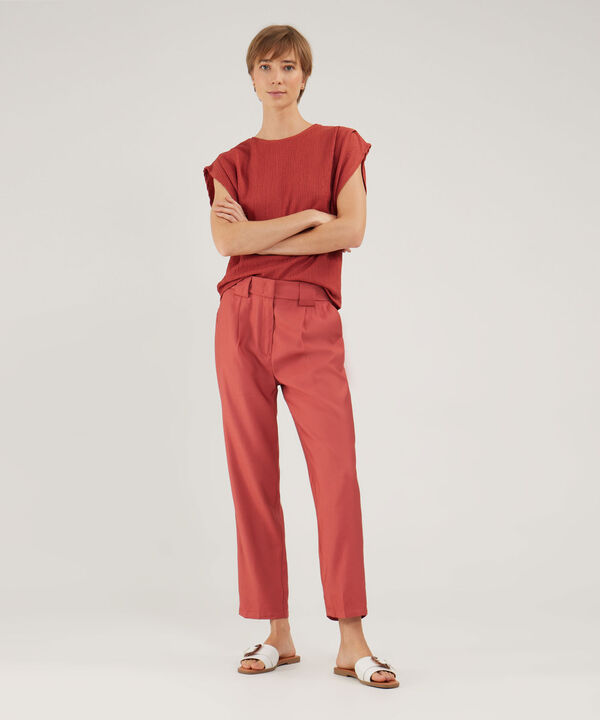 Pantalon Unicolor Formal image number null