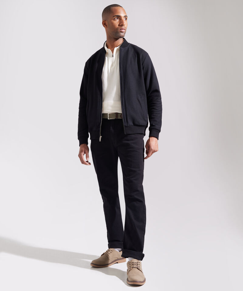 Buzo Bomber Prete&ntilde;ido