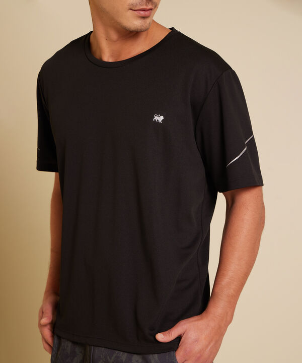 Camiseta Para Hombre De Diseño Deportivo, Cuello Redondo, Manga Corta