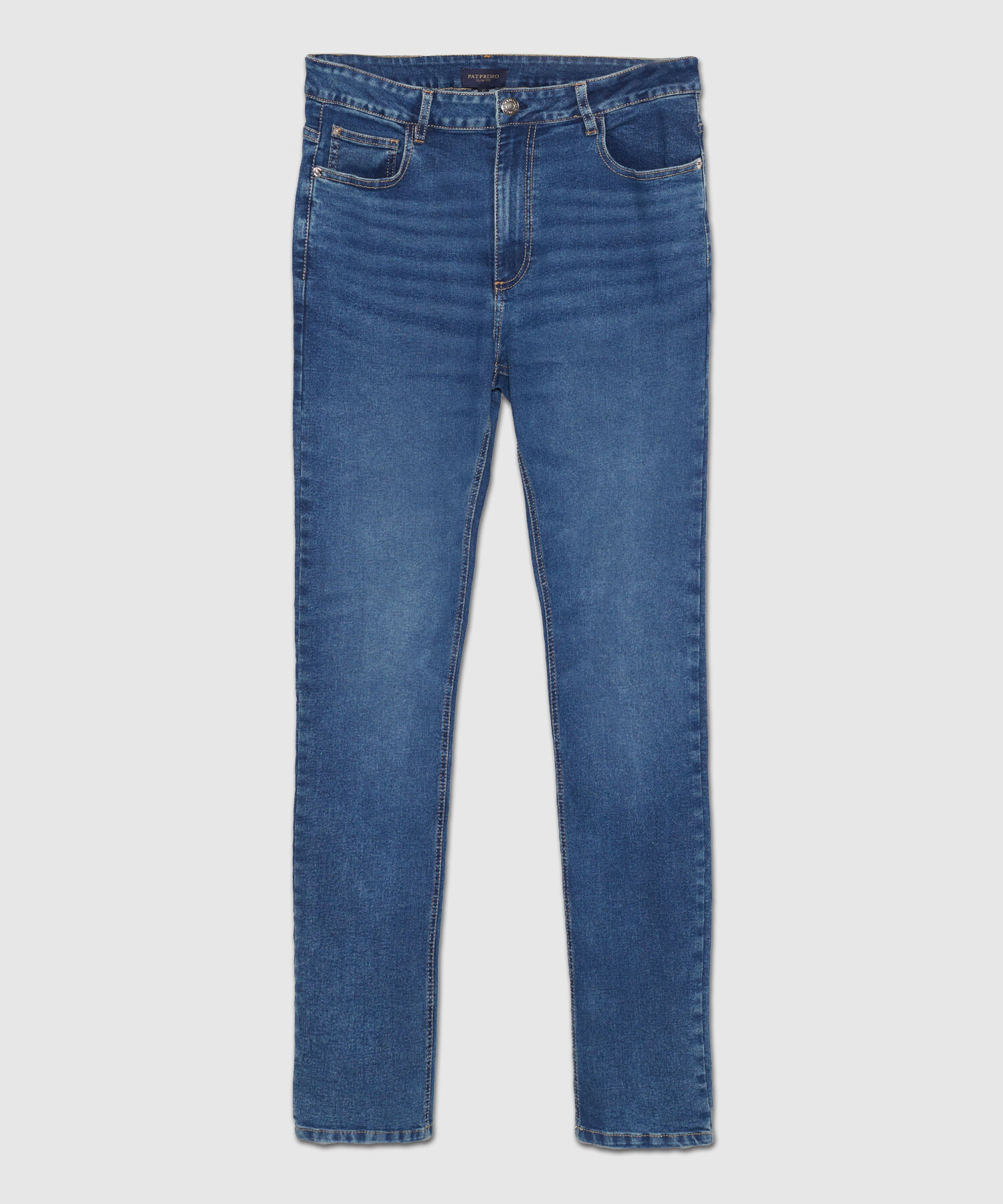 Jean Slim Tono Azul Medio