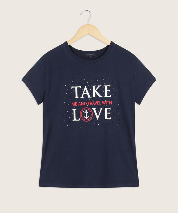 Camiseta Estampado Take Love image number null