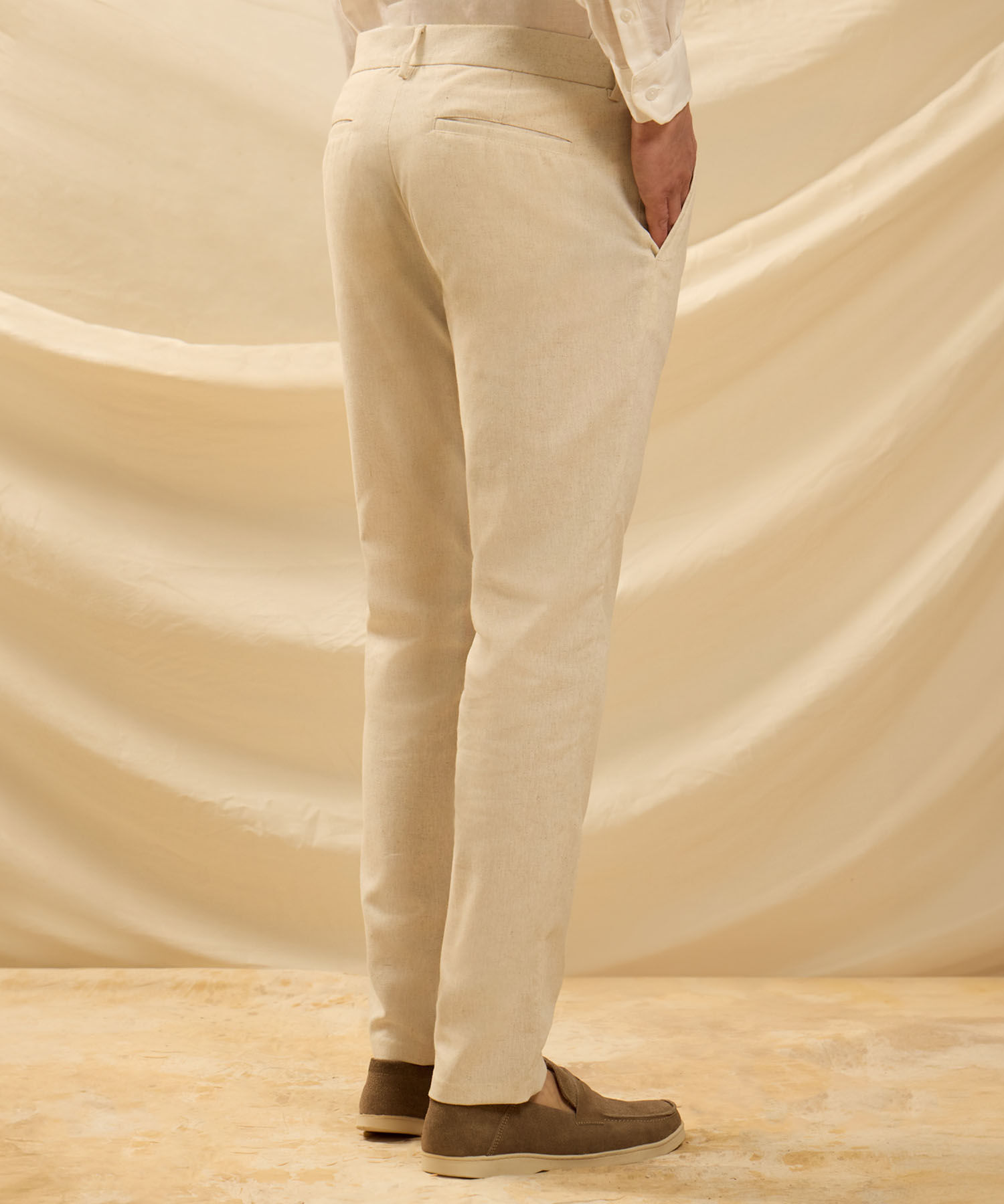 Pantal&oacute;n Chino de Hombre Corte Slim Fit Moderno