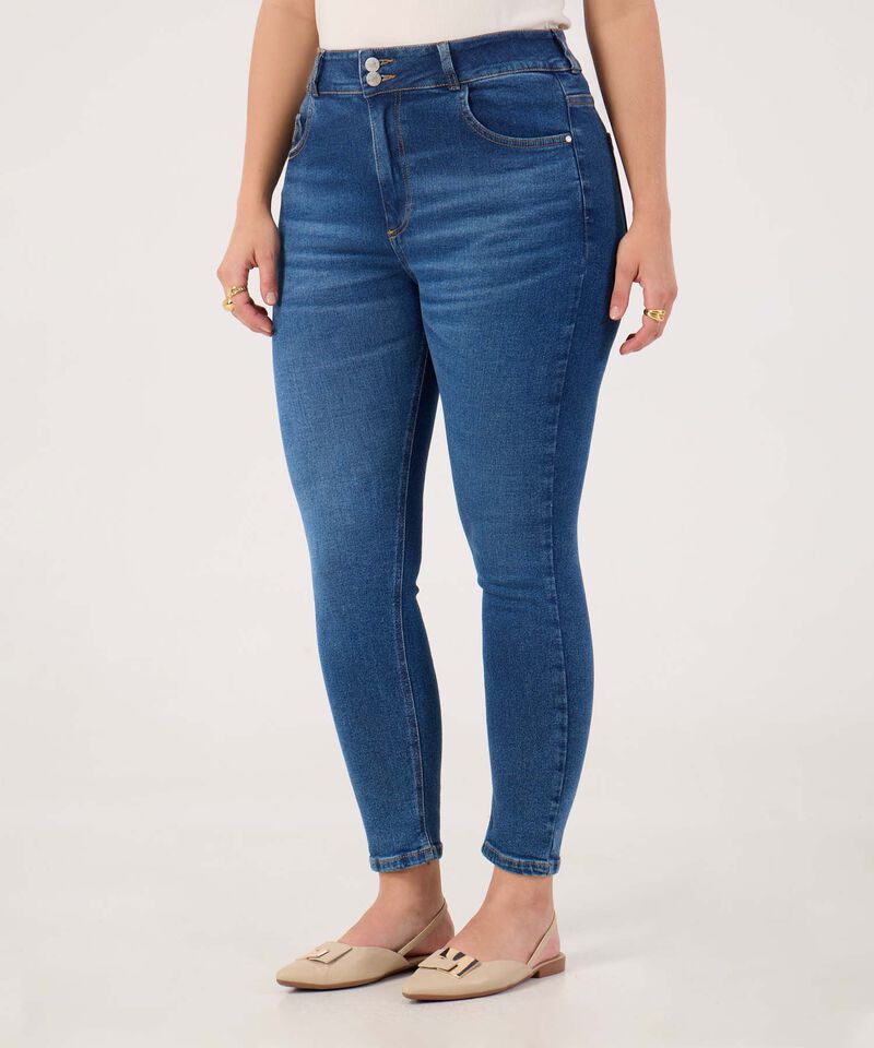 Jeans Skinny Tono Medio