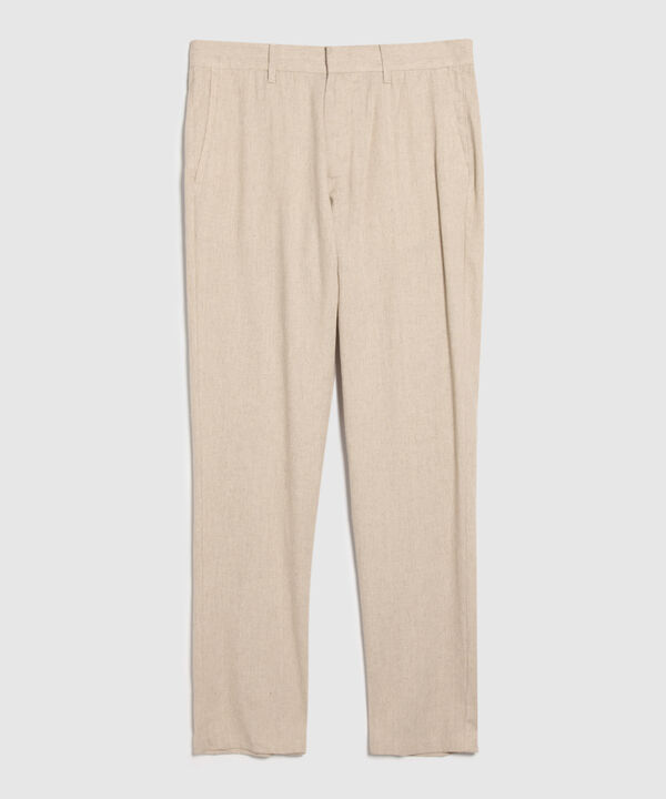 Pantalón Chino Lino Unicolor