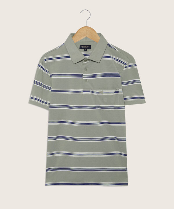 Polo Prete&ntilde;ida, Cuello Duro Con Bolsillo Y Silueta Regular Fit