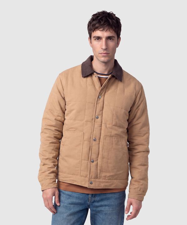 Chaqueta Acolchada con Pana Para Hombre image number null