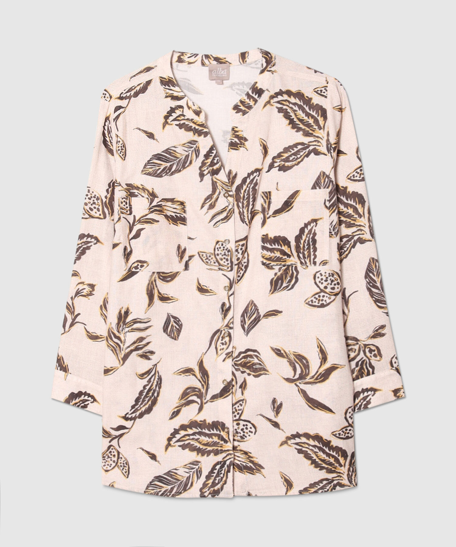 Blusa Manga 3/4  Estampada
