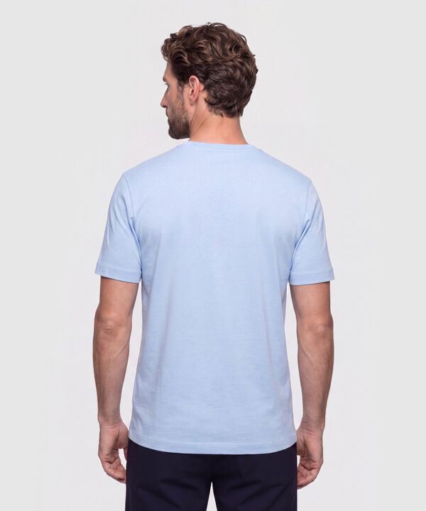 Camiseta Cuello Redondo Manga Corta Hombre