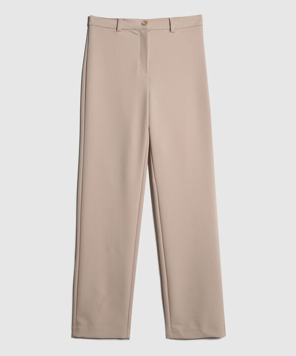 Pantalon Clásico Unicolor