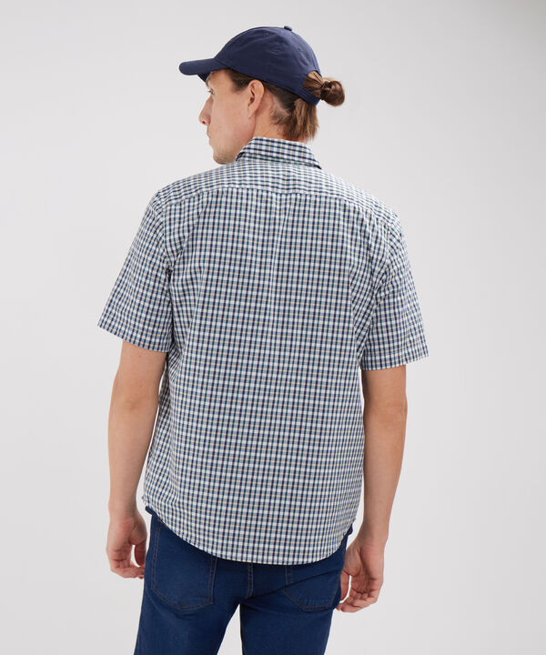 Camisa Manga Corta Cuadros