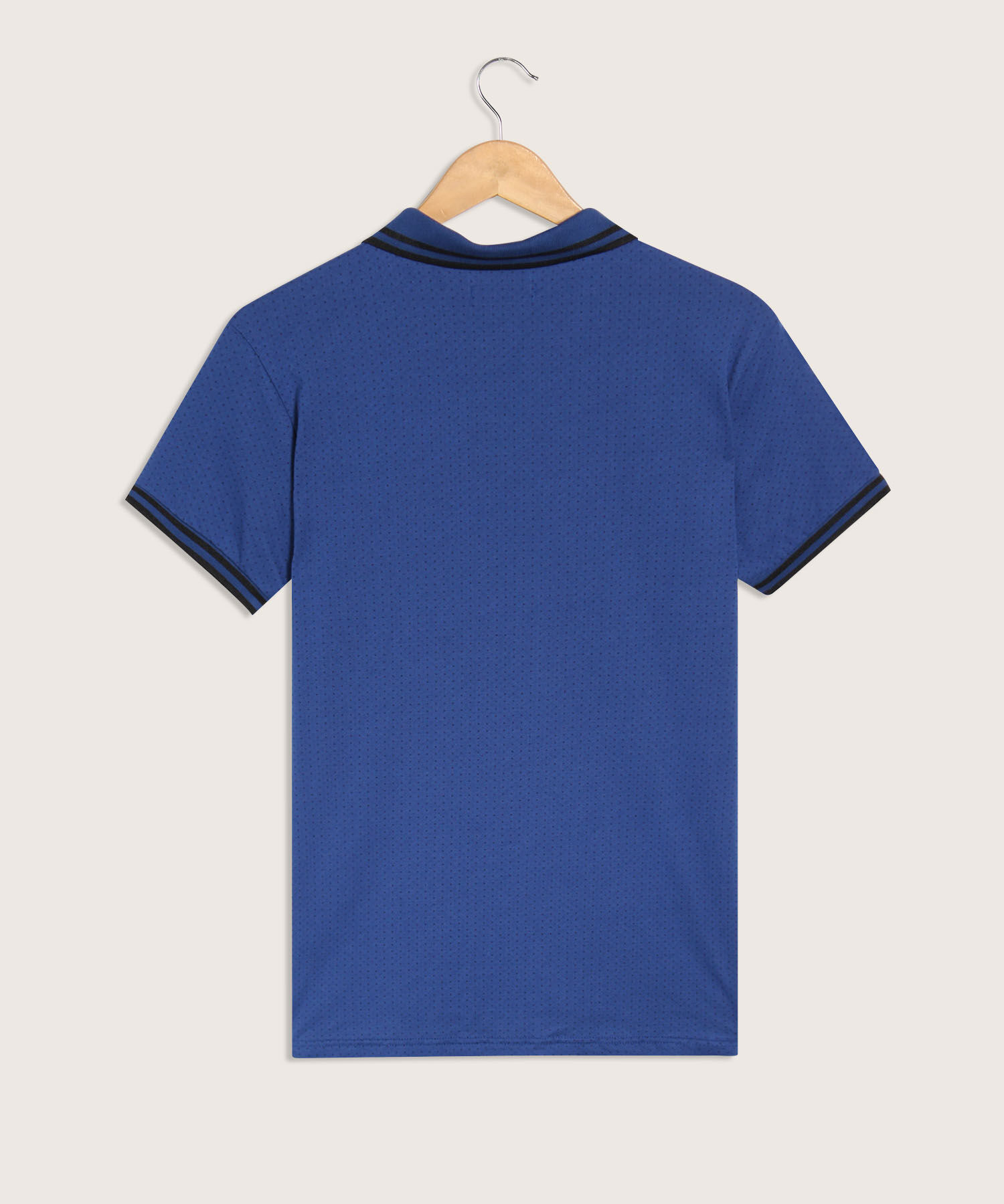 Polo Slim Fit Azul