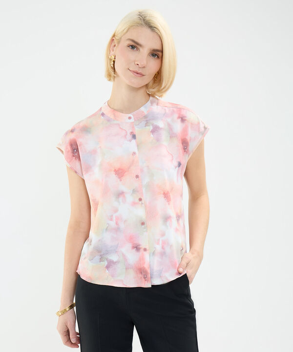 Blusa Cuello Mao image number null