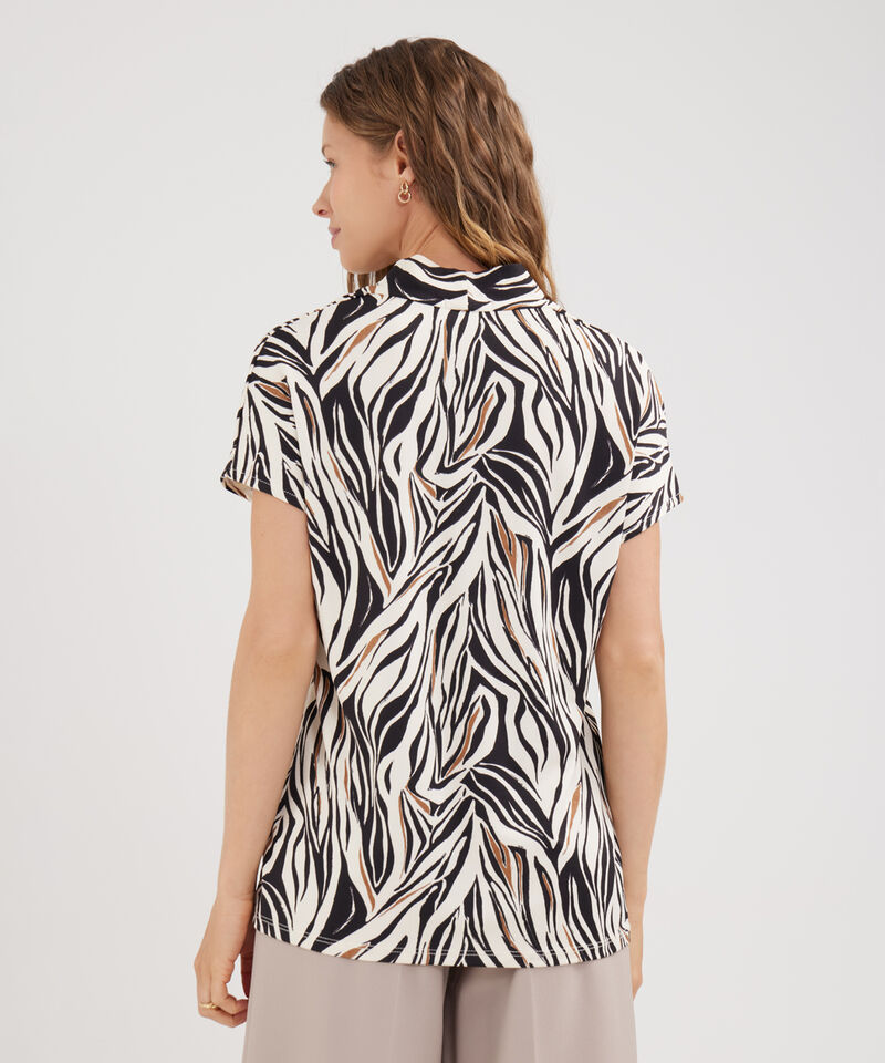 Camiseta Manga Corta Estampada