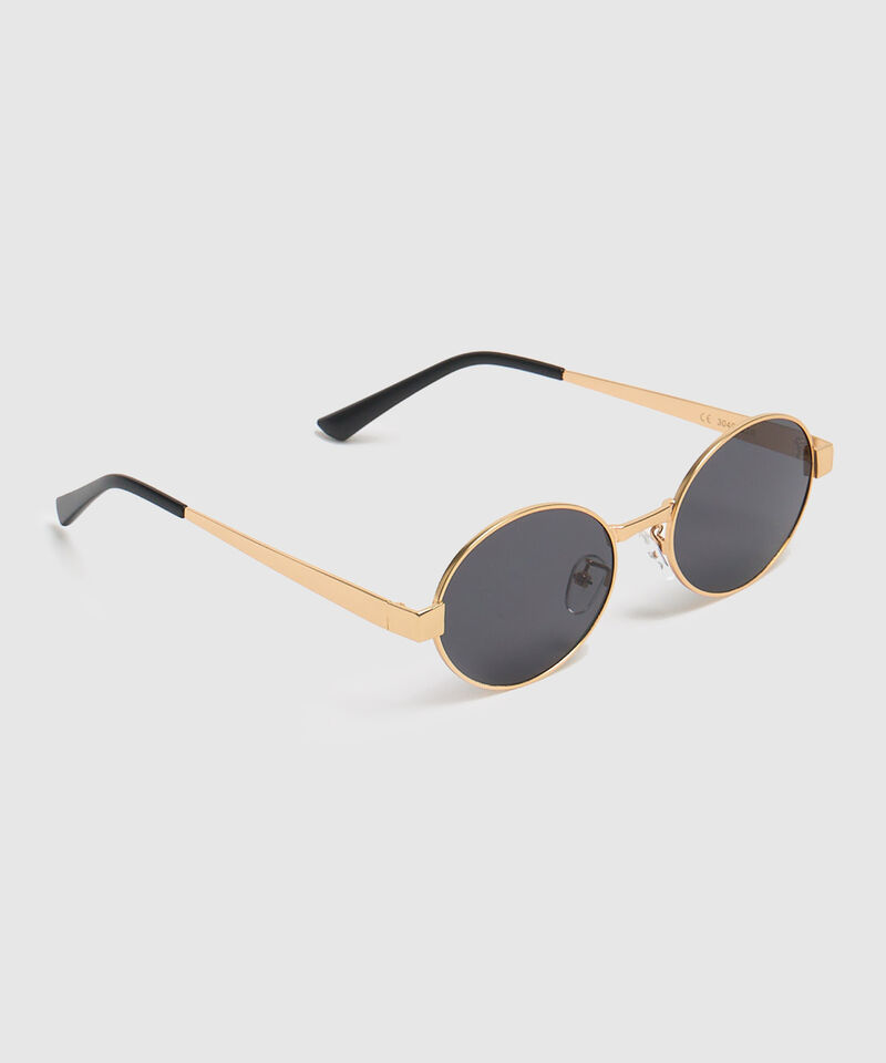 Gafas De Sol Mujer Met&aacute;licas Redondas