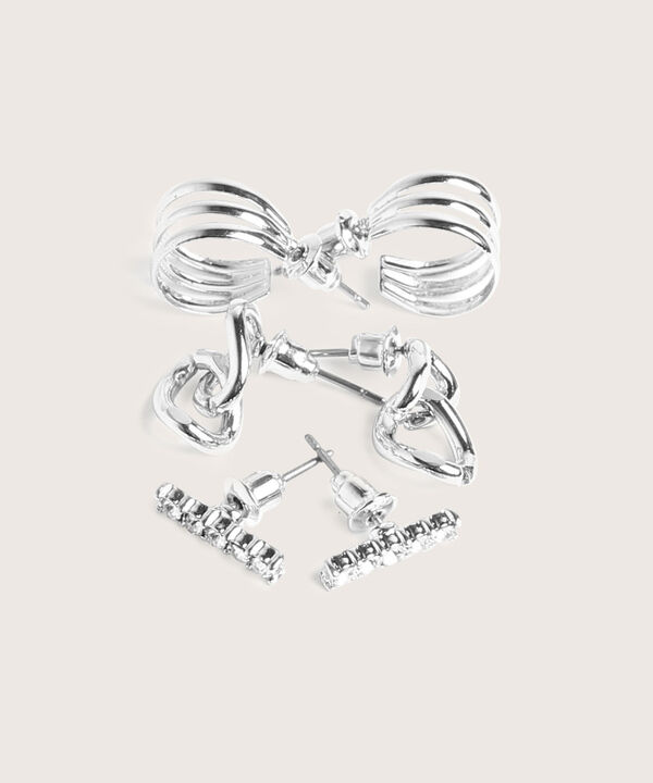 Aretes Set X 3 Pares De Aretes