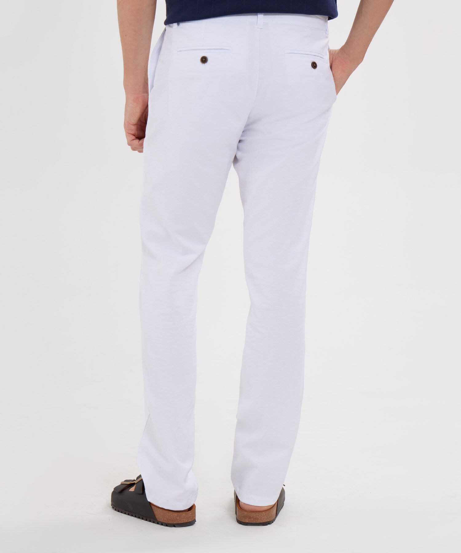 Pantalón Chino Bolsillos Diagonales