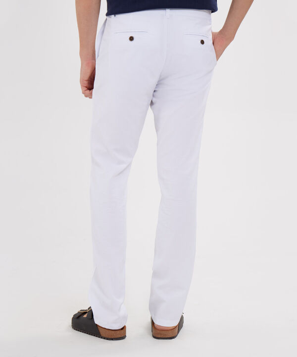 Pantalón Chino Bolsillos Diagonales