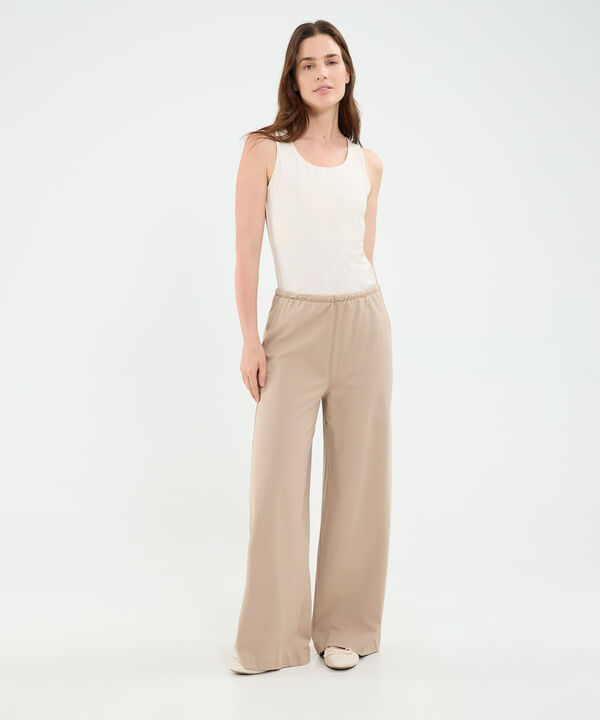 Pantalón wide leg para mujer image number null