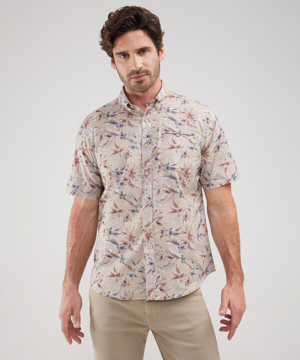 Camisa Manga Corta Estampada image number null