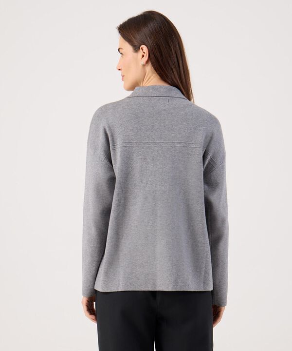 Saco Abierto Tipo Chaqueta Con Broches