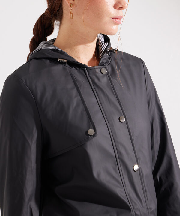 Parka con Bolsillos de Tapa image number null
