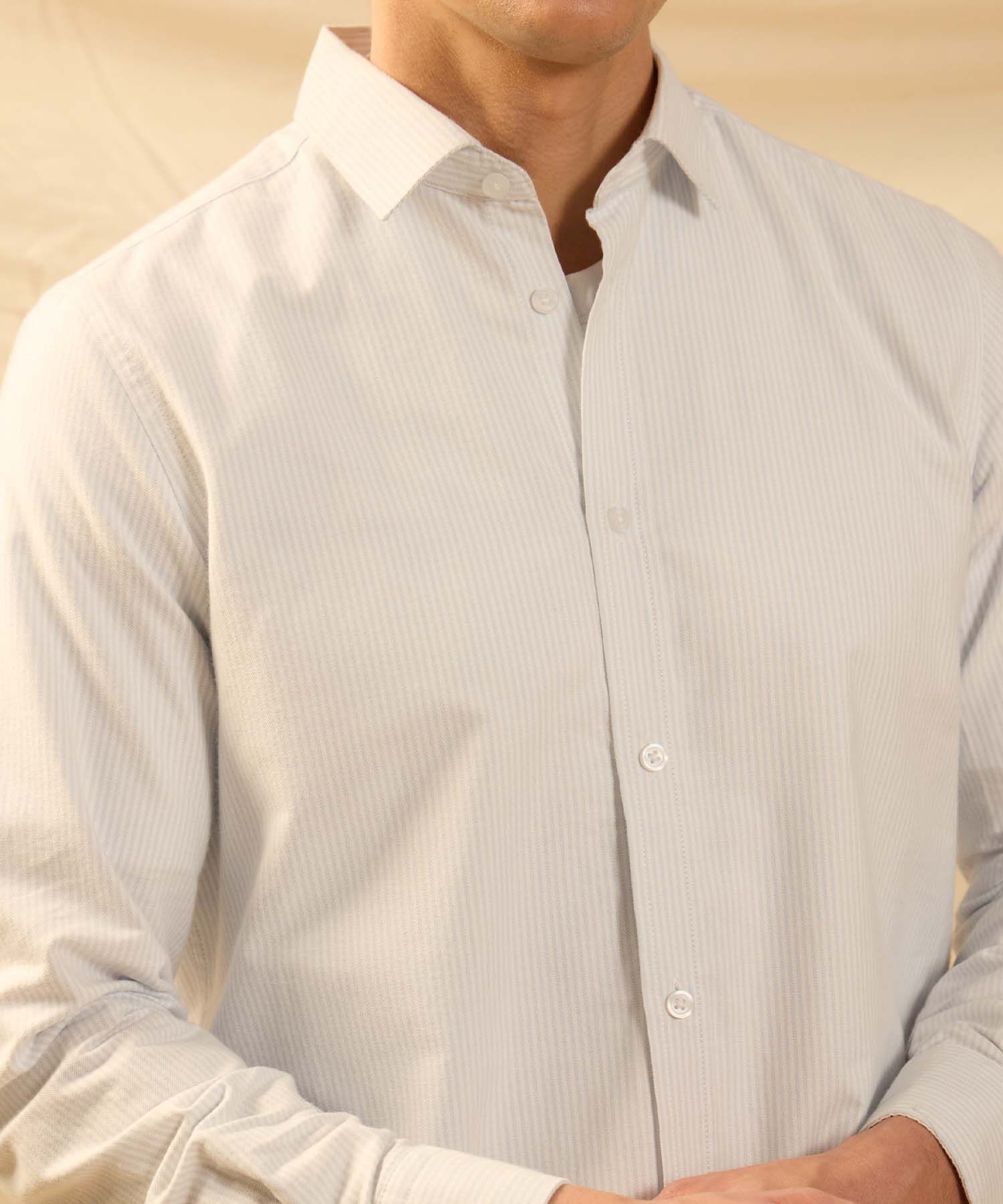 Camisa Manga Larga Unicolor 