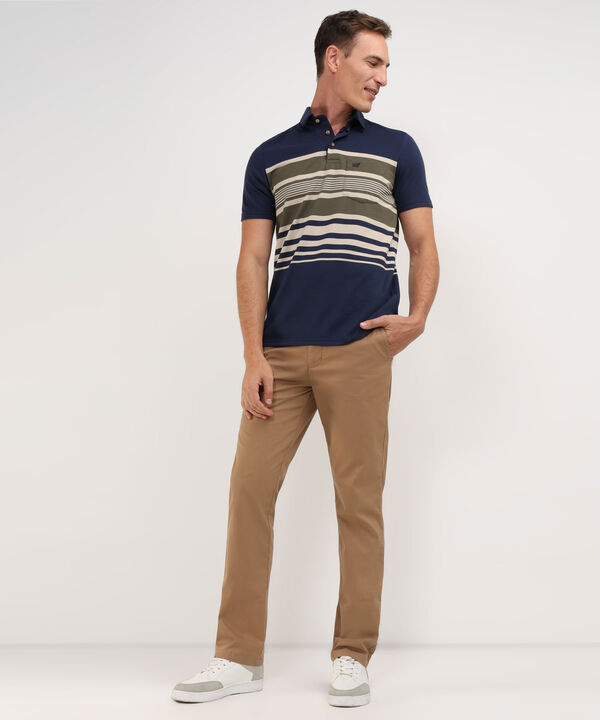Polo Cuello Duro Regular Fit