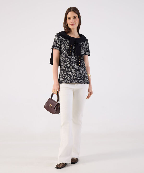 Camiseta manga corta estampada image number null