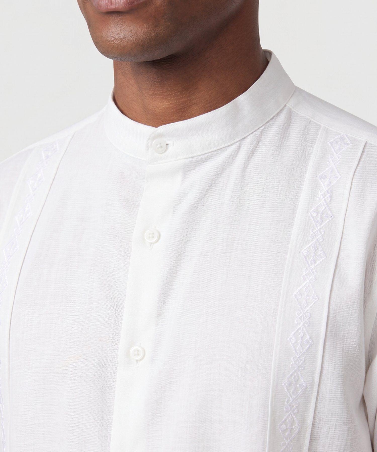 Camisa Manga Corta Unicolor Para Hombre