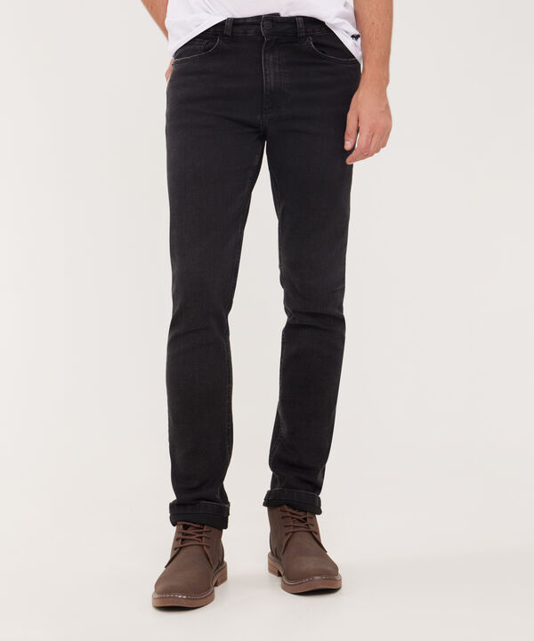 Jean Slim Tono Gris Oscuro