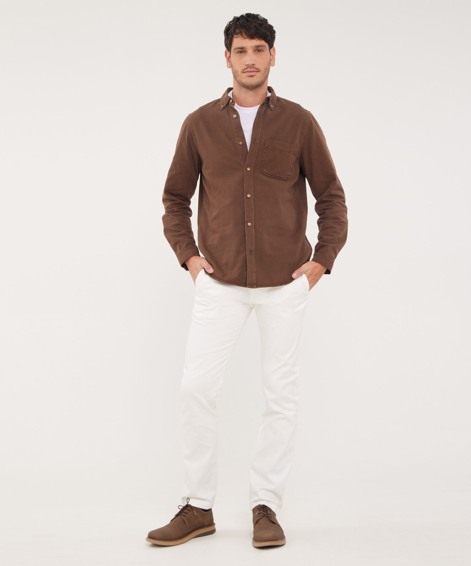 Sobrecamisa Chocolate